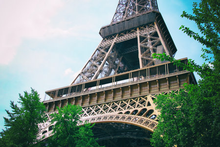 Image of Paris Eiffel Tower. Franceの写真素材