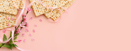 Pesah celebration concept (jewish Passover holiday)