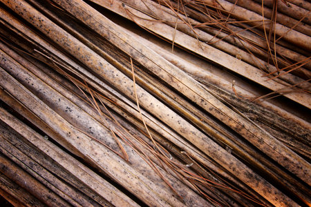 Abstract background of wooden planks pattern outdoor