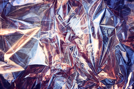 Shiny minimalistic abstract foil backgroundの写真素材