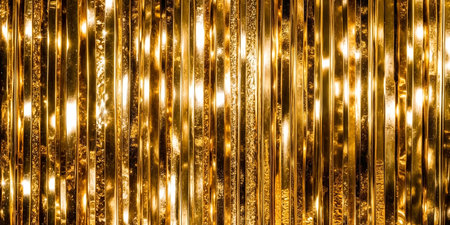 background of golden glitter wallの素材