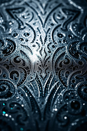 background of black and silver glitter lightsの素材