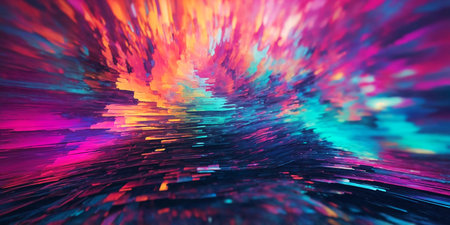 abstract colorful texture futuristic backgroundの素材