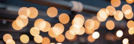 background of abstract glitter lightsの素材