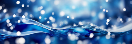 background of abstract glitter lightsの素材