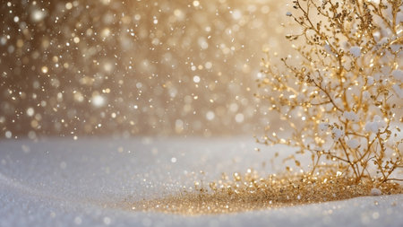 background of abstract glitter lightsの素材