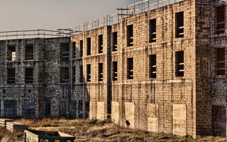 Partially built Orlando hotel that s been abandoned part-way through construction のeditorial素材