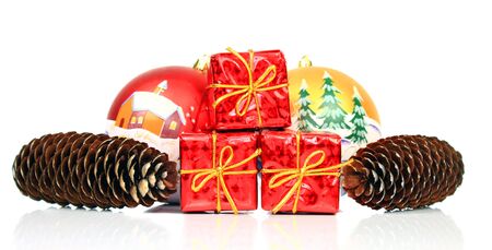 Christmas compositionの写真素材