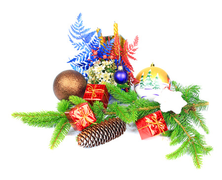 Christmas compositionの写真素材