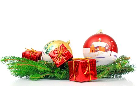 Christmas compositionの写真素材