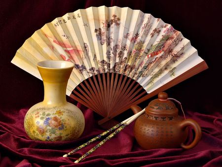 Some Chinese type objectsの写真素材
