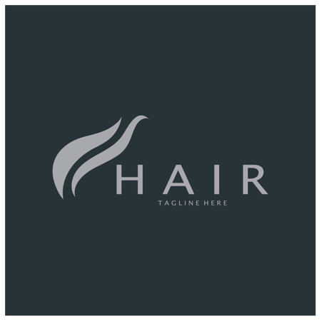 Hair treatment logo hair transplantation logo,removal logo vector image design illustrationのイラスト素材