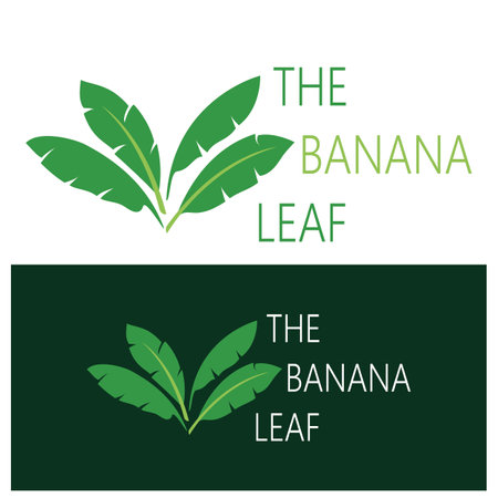 Simple Silhouette Banana Tree  Logo. Flat Design vectorのイラスト素材