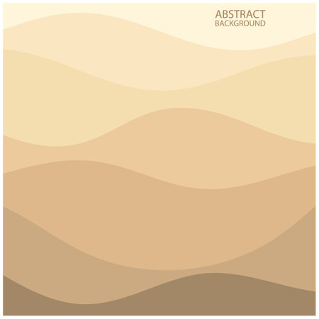 simple abstract sand background with brown color combination, beach desert, book cover, wallpaper, vectorのイラスト素材