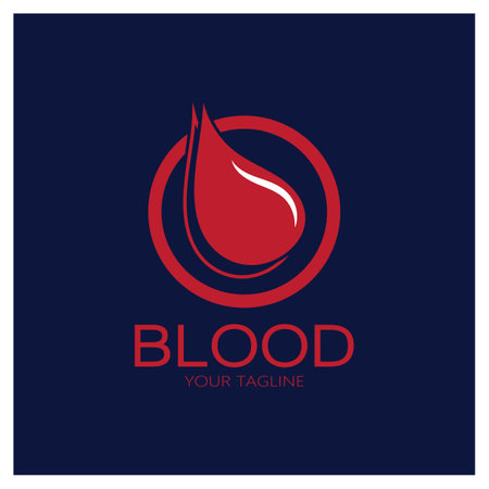 Health care&Blood donation logo icon design templateのイラスト素材