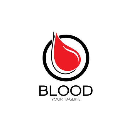 Health care&Blood donation logo icon design templateのイラスト素材