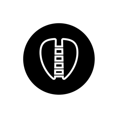 logo icon illustration template simple guitar pick vector design  for badge  music label  music studio  musical instrument businessのイラスト素材