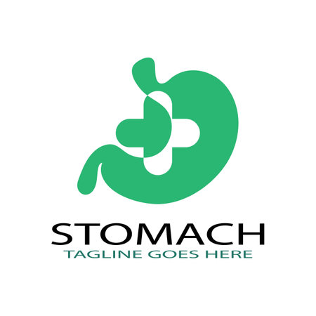 stomach care icon designs concept vector illustrationのイラスト素材
