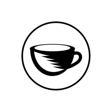 Coffee cup Logo Template vector icon designのイラスト素材