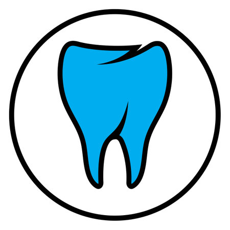 tooth care logo design vectorのイラスト素材