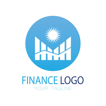 Business finance and Marketing logo Vector illustration  designのイラスト素材