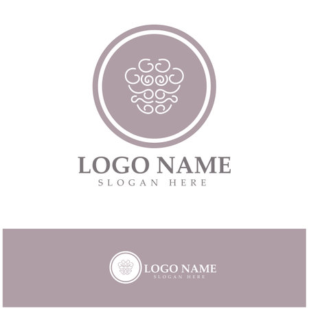 Brain logo designs concept vector, Health Brain Pulse logo, Brain care  logo template vectorのイラスト素材