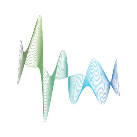 aurora logo design icon illustration vector templateのイラスト素材