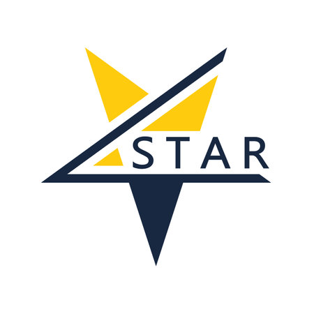 star logo template vector icon illustration design-vectorのイラスト素材