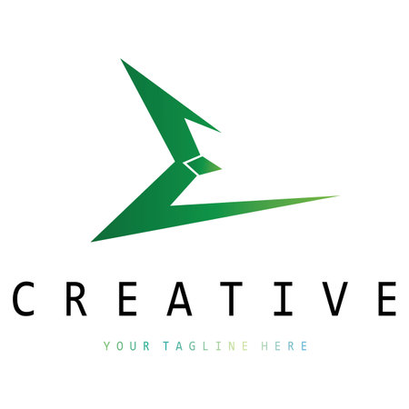 Creative Letter C Logo Design Template. Abstract Letter C Logo Designのイラスト素材