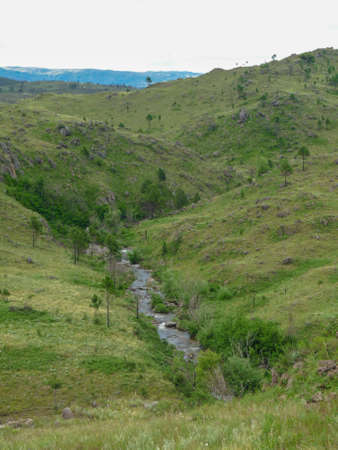 the river from afar