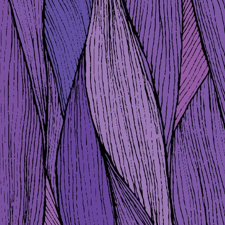 hand drawn wave template. striped backgroundのイラスト素材