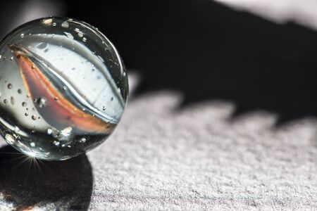glass marbleの写真素材