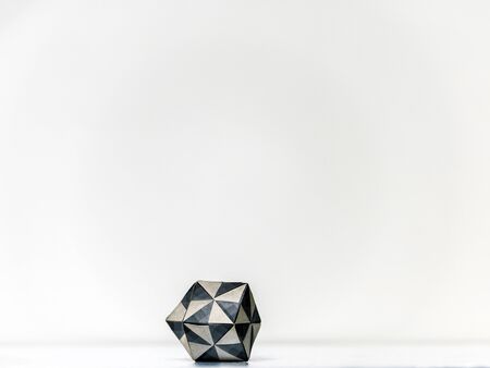 Very small origami paper polyhedronの写真素材