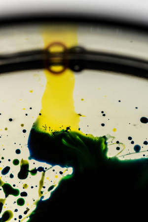 Colorful inkの写真素材