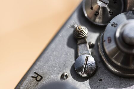 Old camera macro deatil