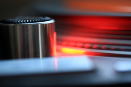 Vintage record player close up, vintage gramophoneの写真素材