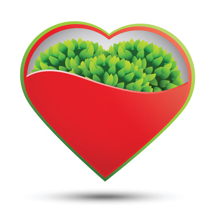 Love natural conceptのイラスト素材