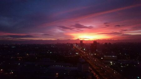 Sunset at Bangkok  の素材