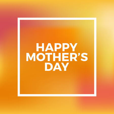 Happy Mothers Day abstract mesh Background and card template vectorのイラスト素材