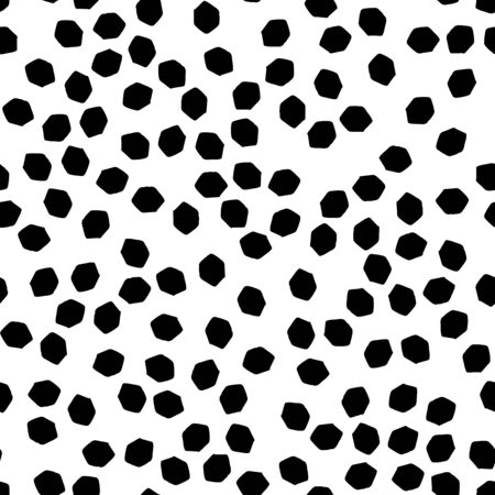Geometric seamless hand drawn pattern.のイラスト素材