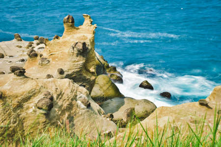 Rhinoceros Moonwatch on Keelung Peace Islandの写真素材
