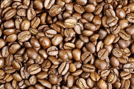 brown coffee, background texture, close-upの写真素材