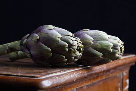 artichoke classic still lifeの写真素材