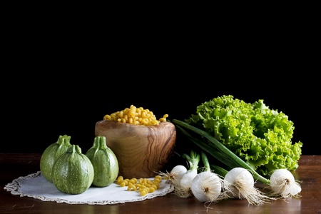 vegetables still life compositionの写真素材