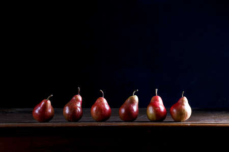 pears still life compositionの写真素材