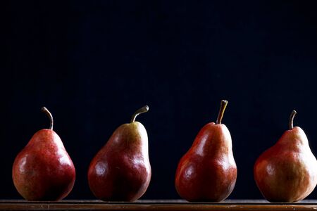 pears still life compositionの写真素材
