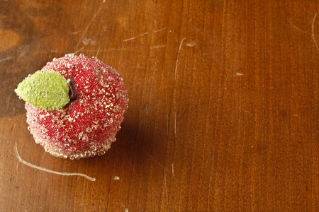 Decorative Christmas fruitの写真素材