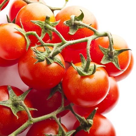 fresh cherry tomatoes, vegetarien foodの写真素材