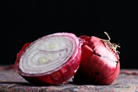 onions still life