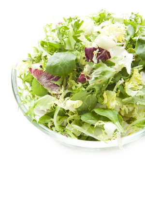 green salad. healthy vegetarian foodの写真素材